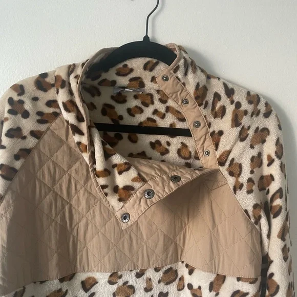 White Birch Cheetah Pullover | Medium - Picture 3 of 3